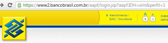 HTTPS SSL Banco do Brasil